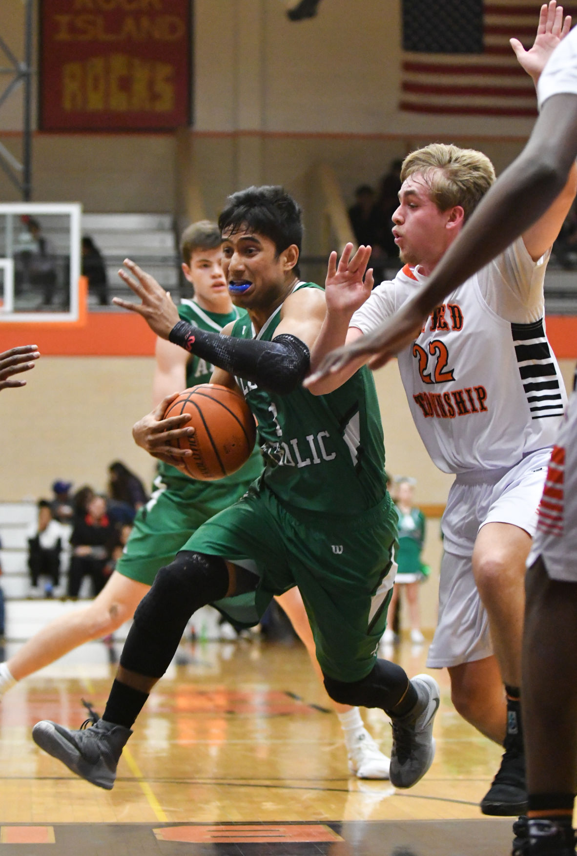 Prep Boys' Basketball: Alleman at United Township